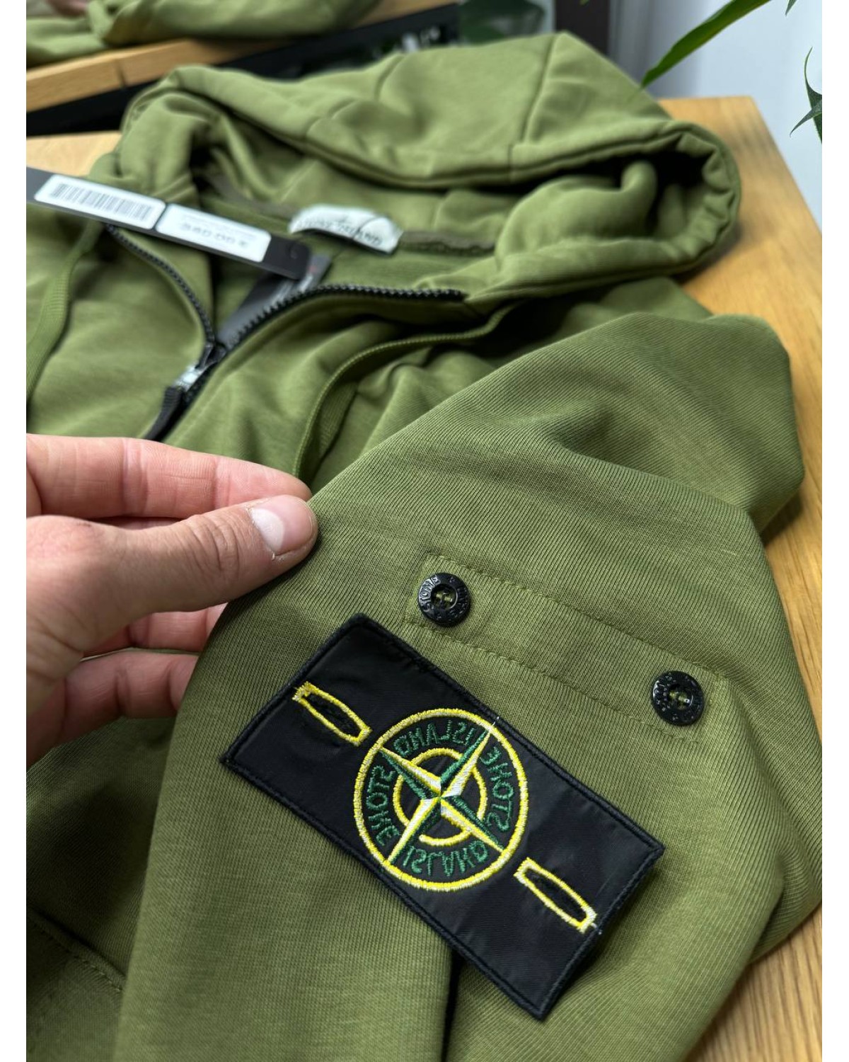 Зіп - худі Stone Island алігатор