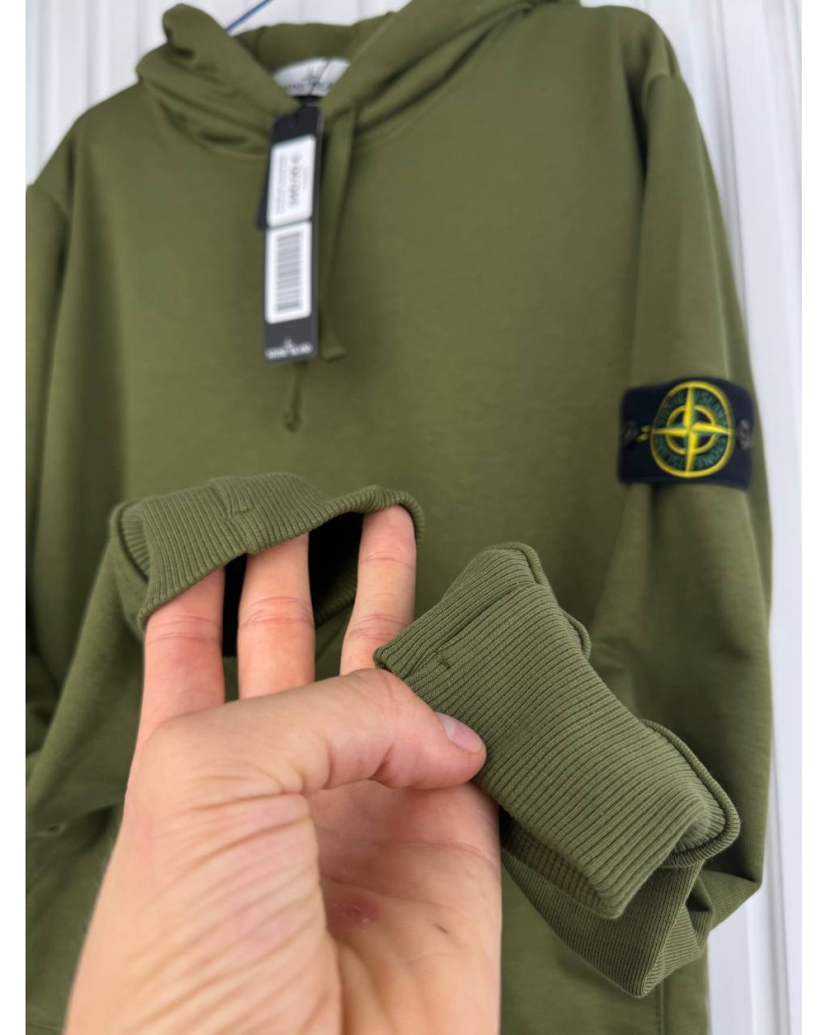 Худі Stone Island оливкове