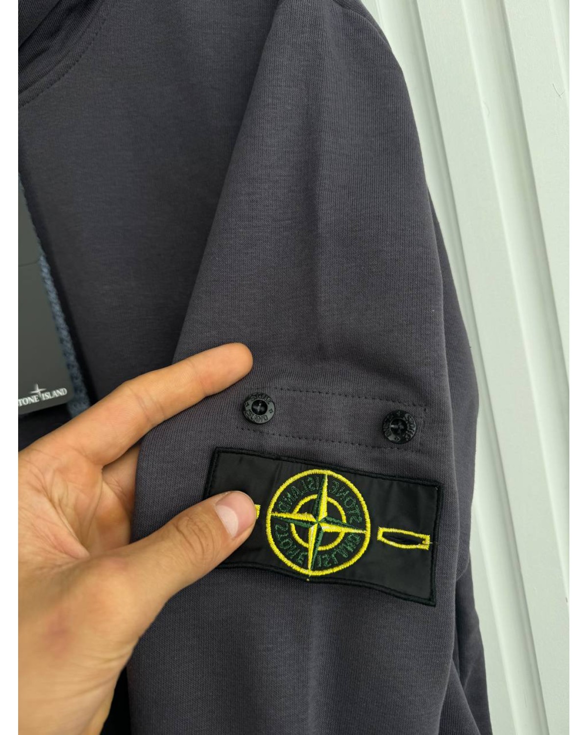 Худі Stone Island сіре