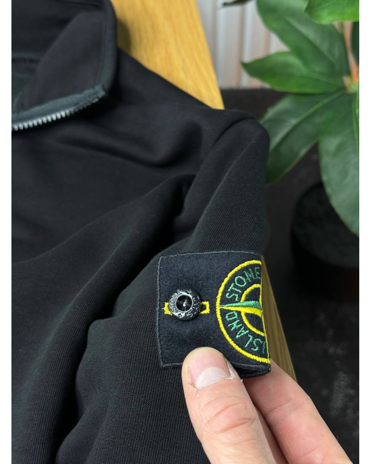 Світшот Stone Island чорний