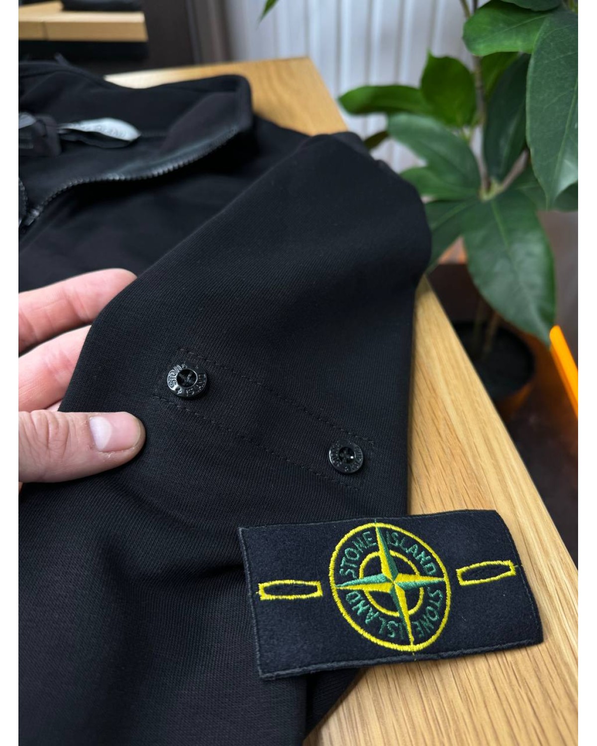 Світшот Stone Island чорний