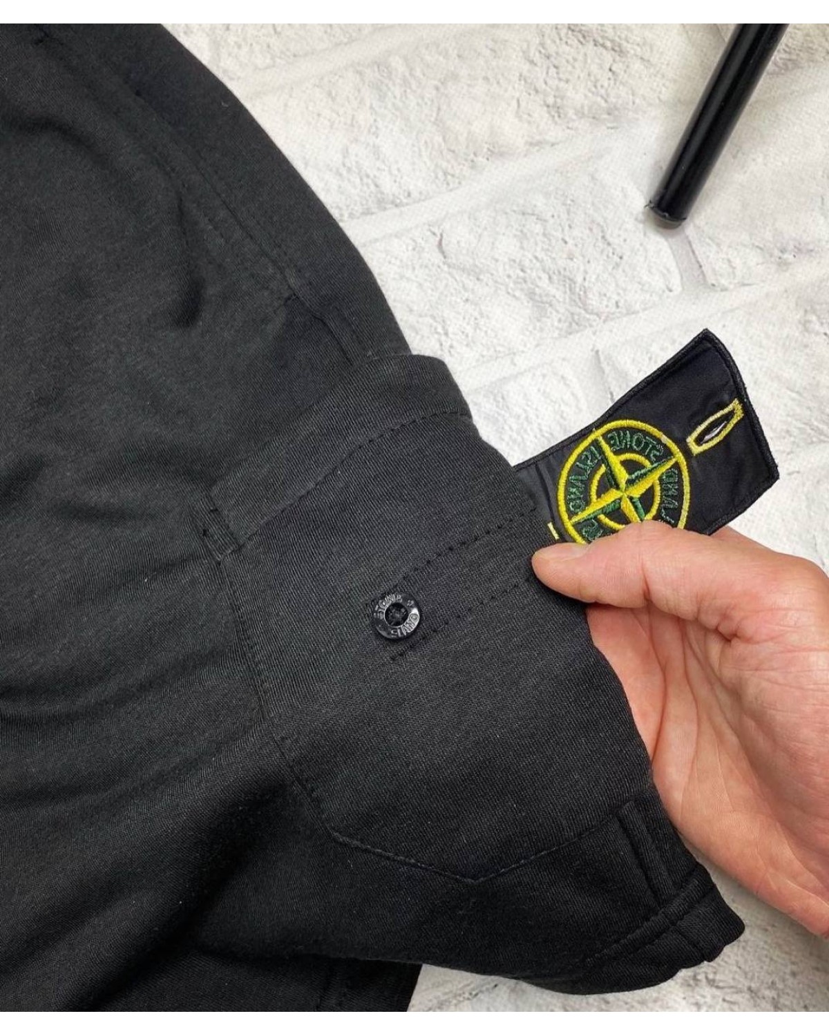 Шорти Stone Island чорні