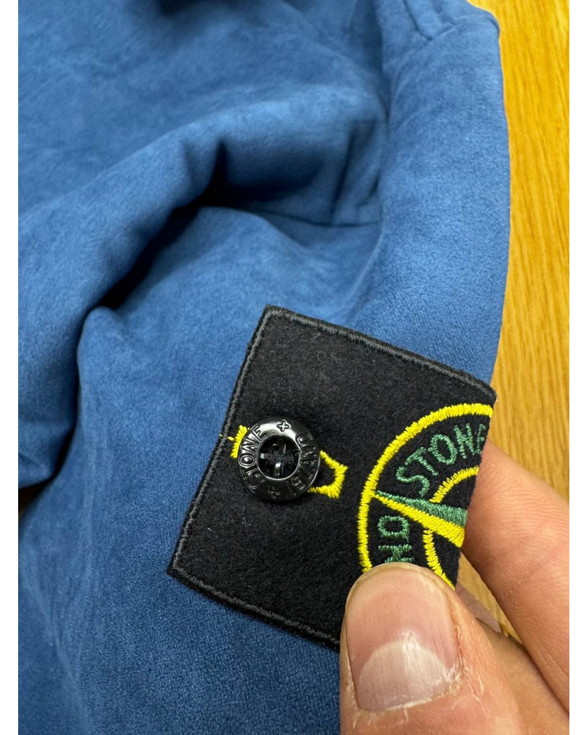 Сорочка Stone Island синя