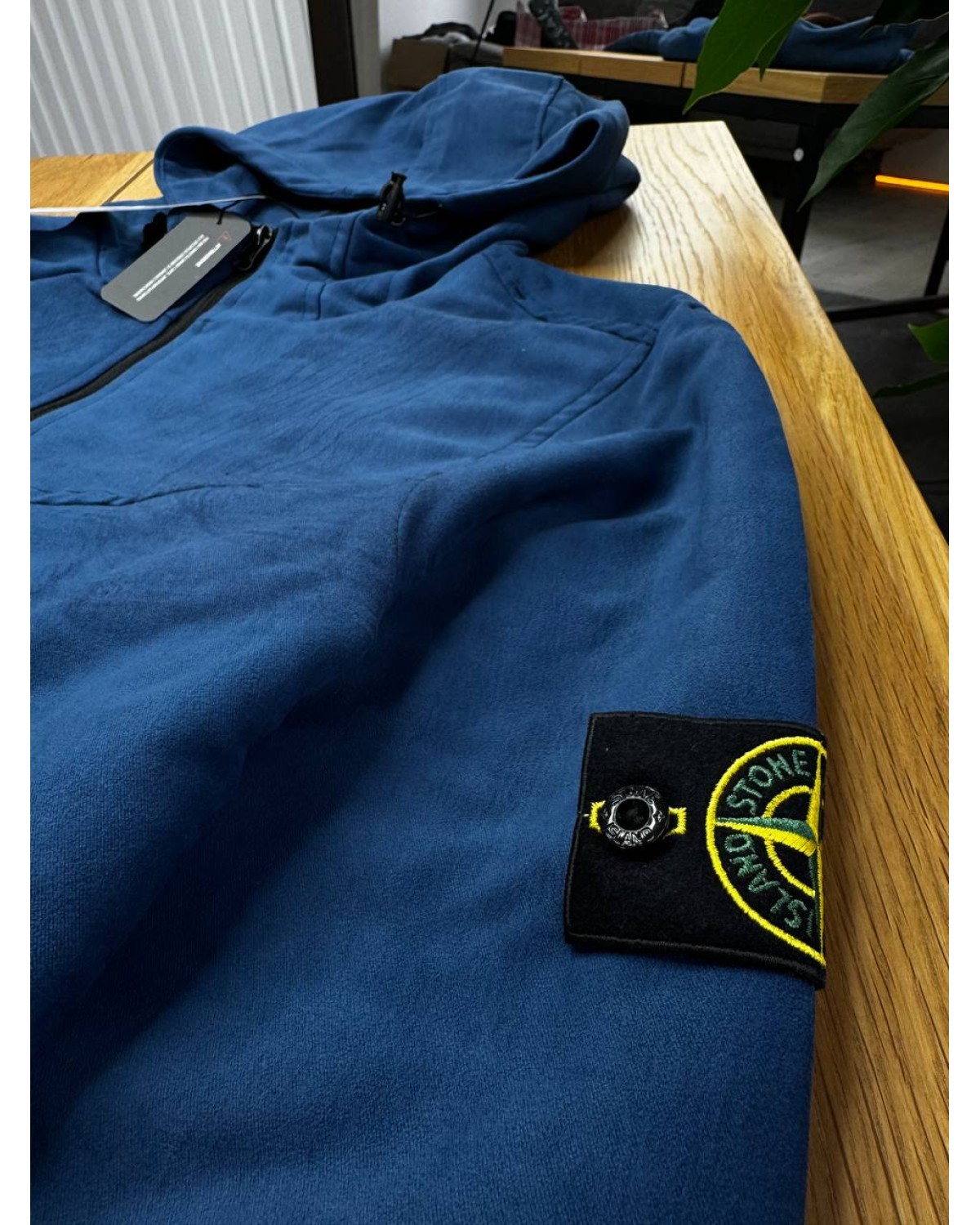 Вітрівка Stone Island синя