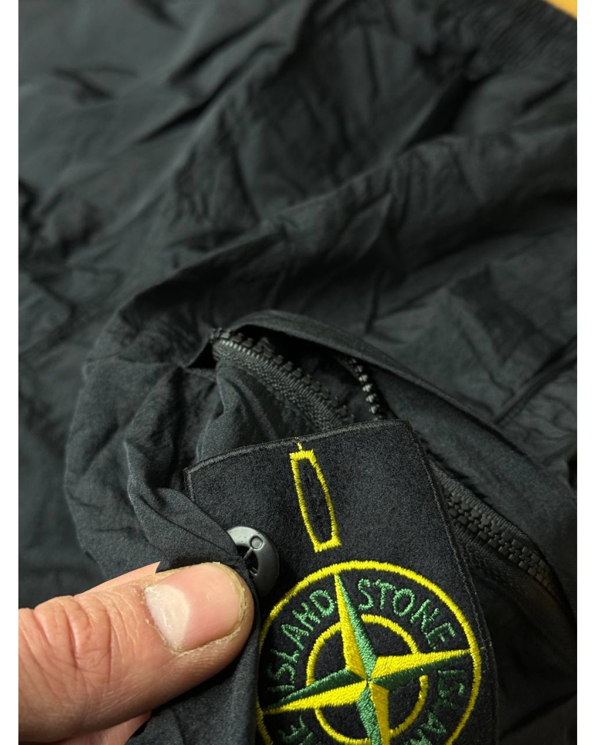 Шорти Карго  Stone Island nylon metal чорні