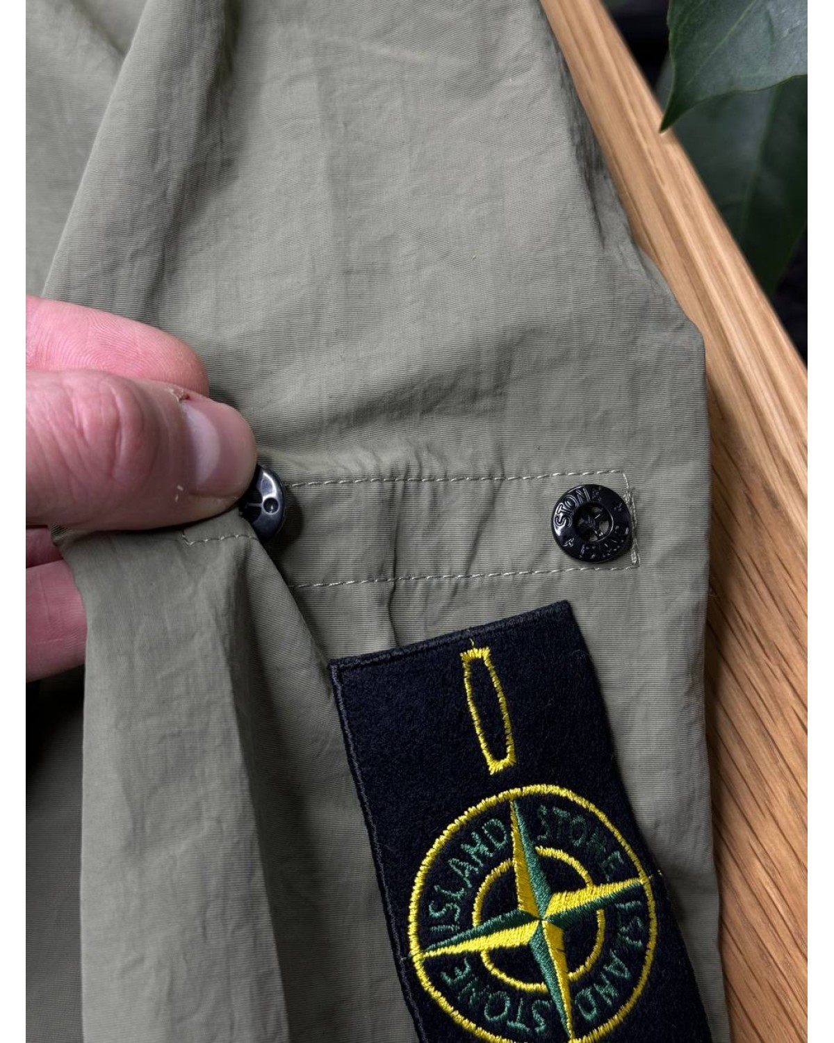 Вітрівка Stone Island хакі