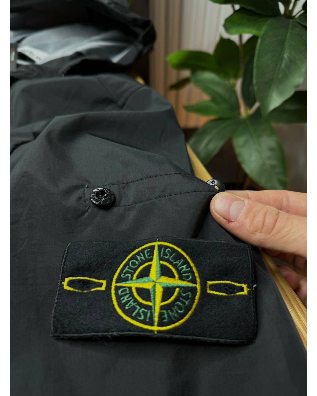 Вітрівка Stone Island Gore - Tex чорна