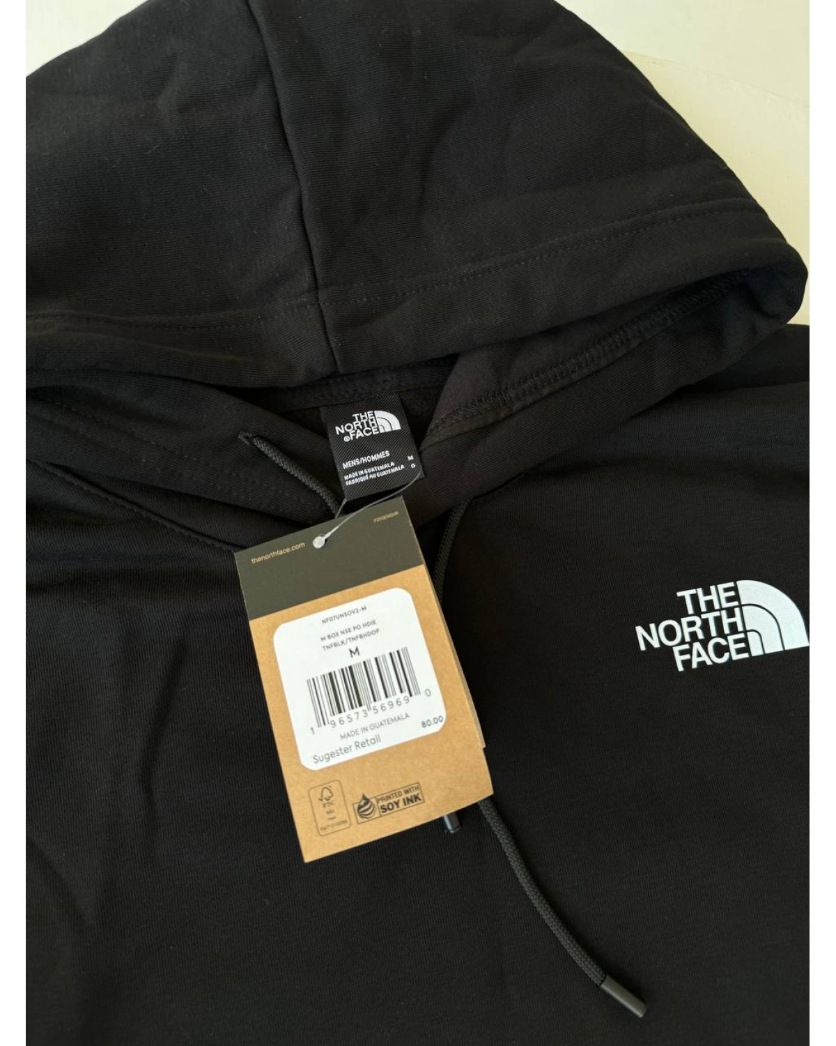 Худі The North Face кольорове лого