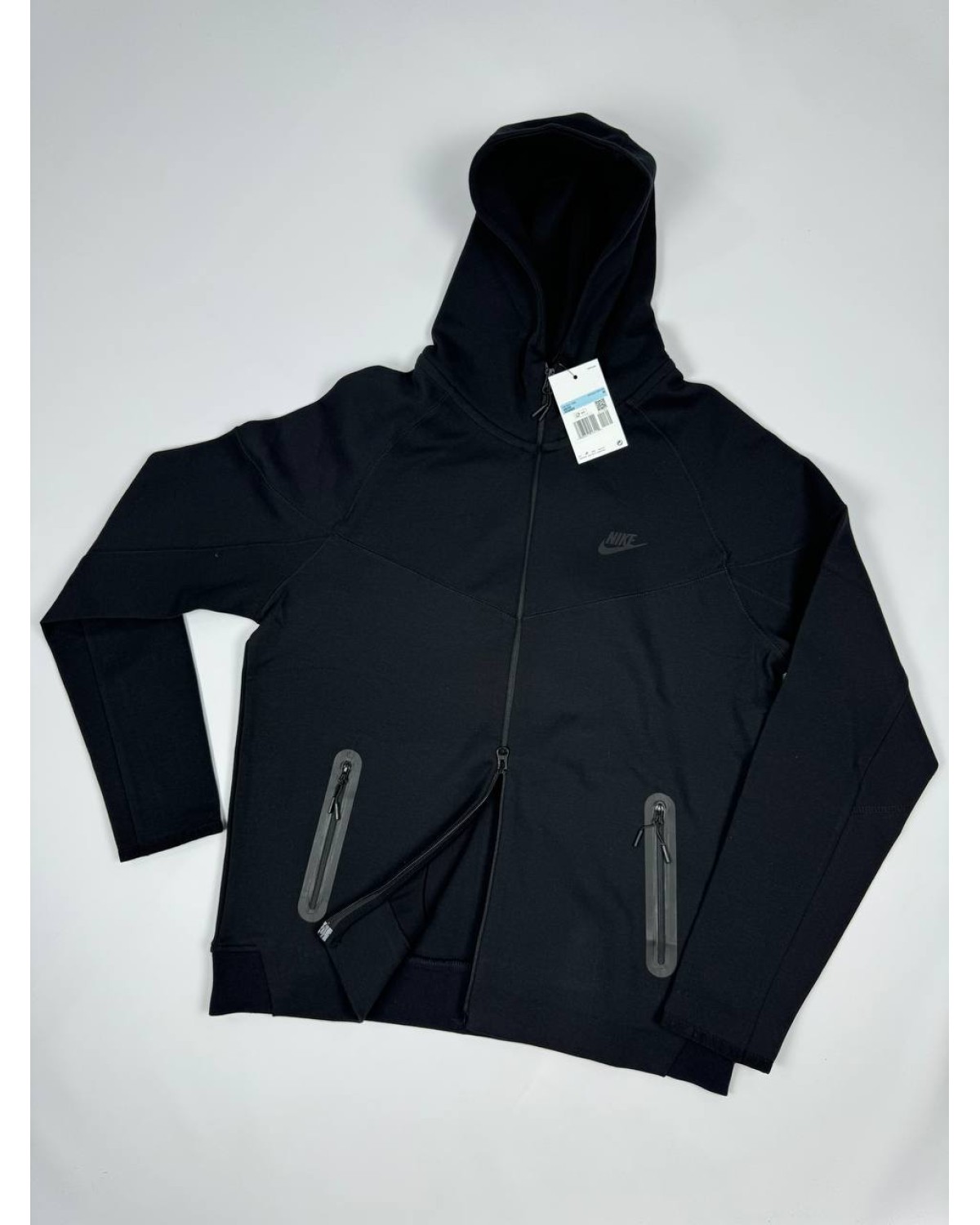 Зіп- худі Nike tech fleece чорне