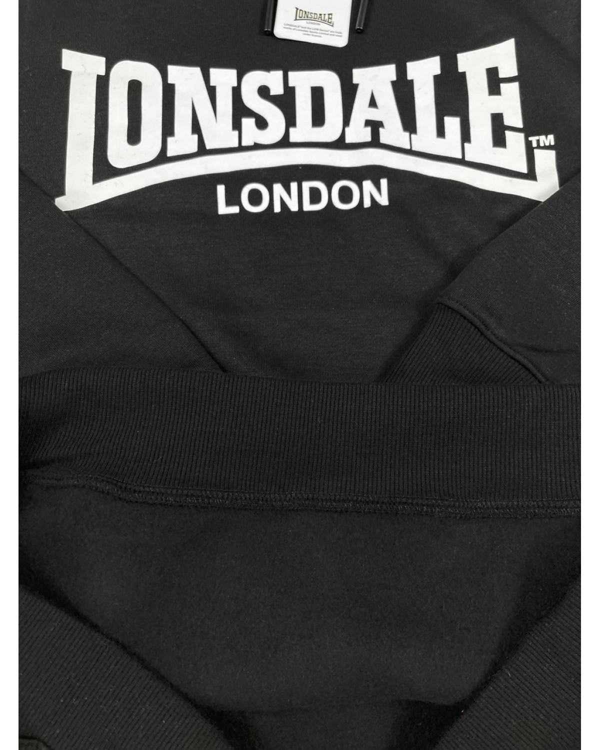 Худі Lonsdale чорне