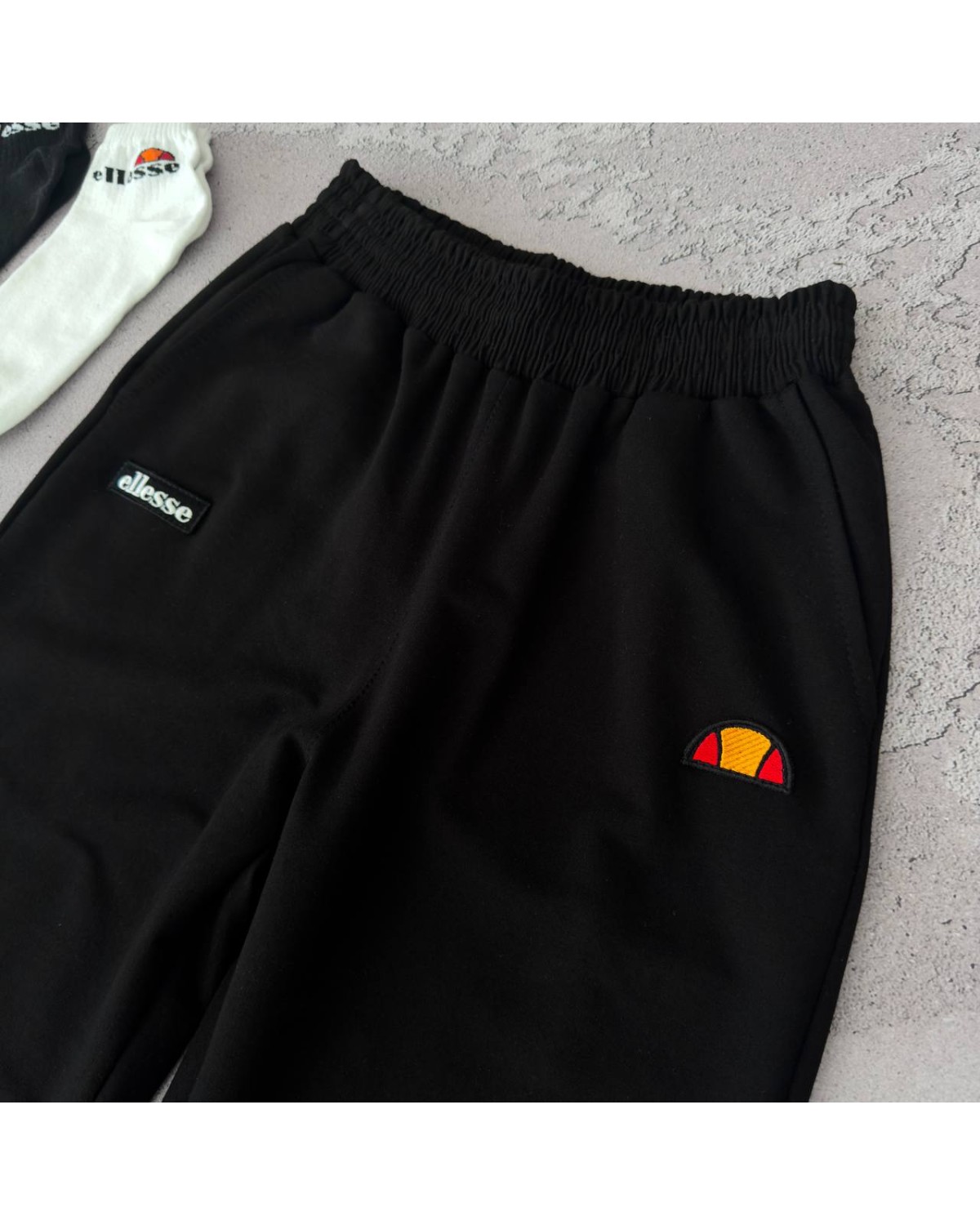 Костюм Ellesse олімпійка × штани чорний