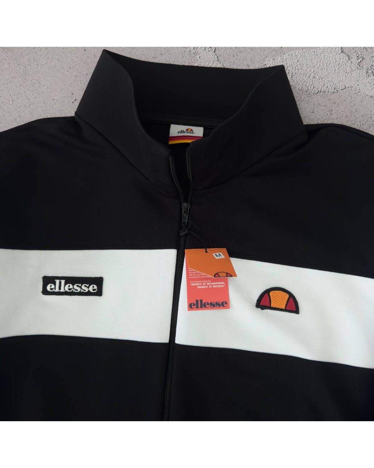 Костюм Ellesse олімпійка × штани чорний