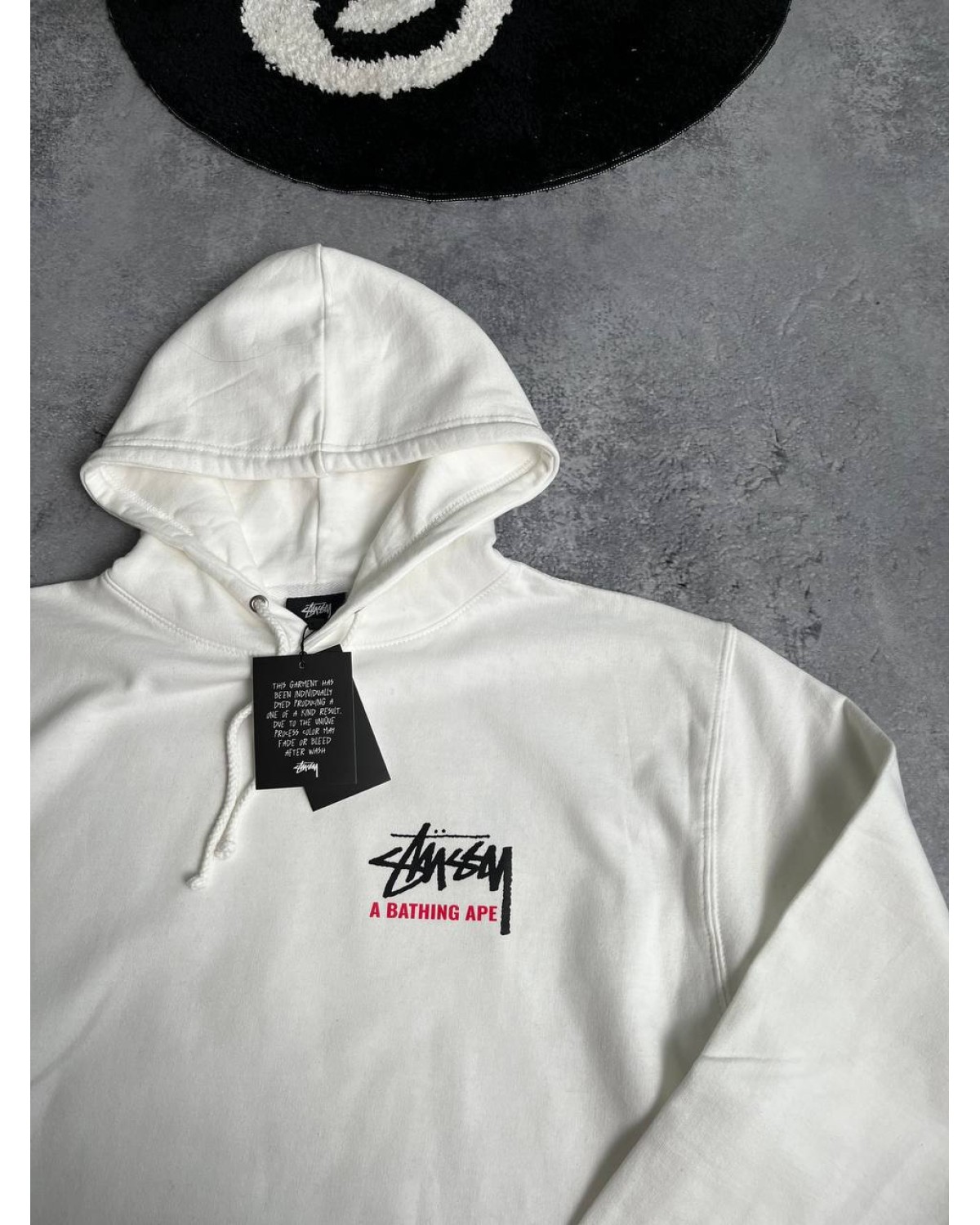 Худі Stussy біле