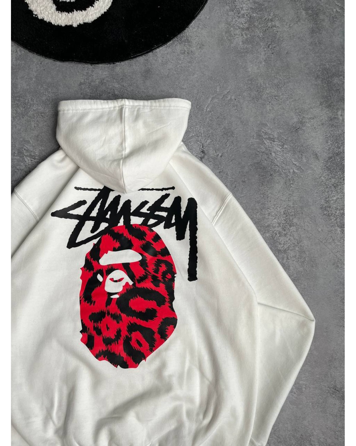 Худі Stussy біле