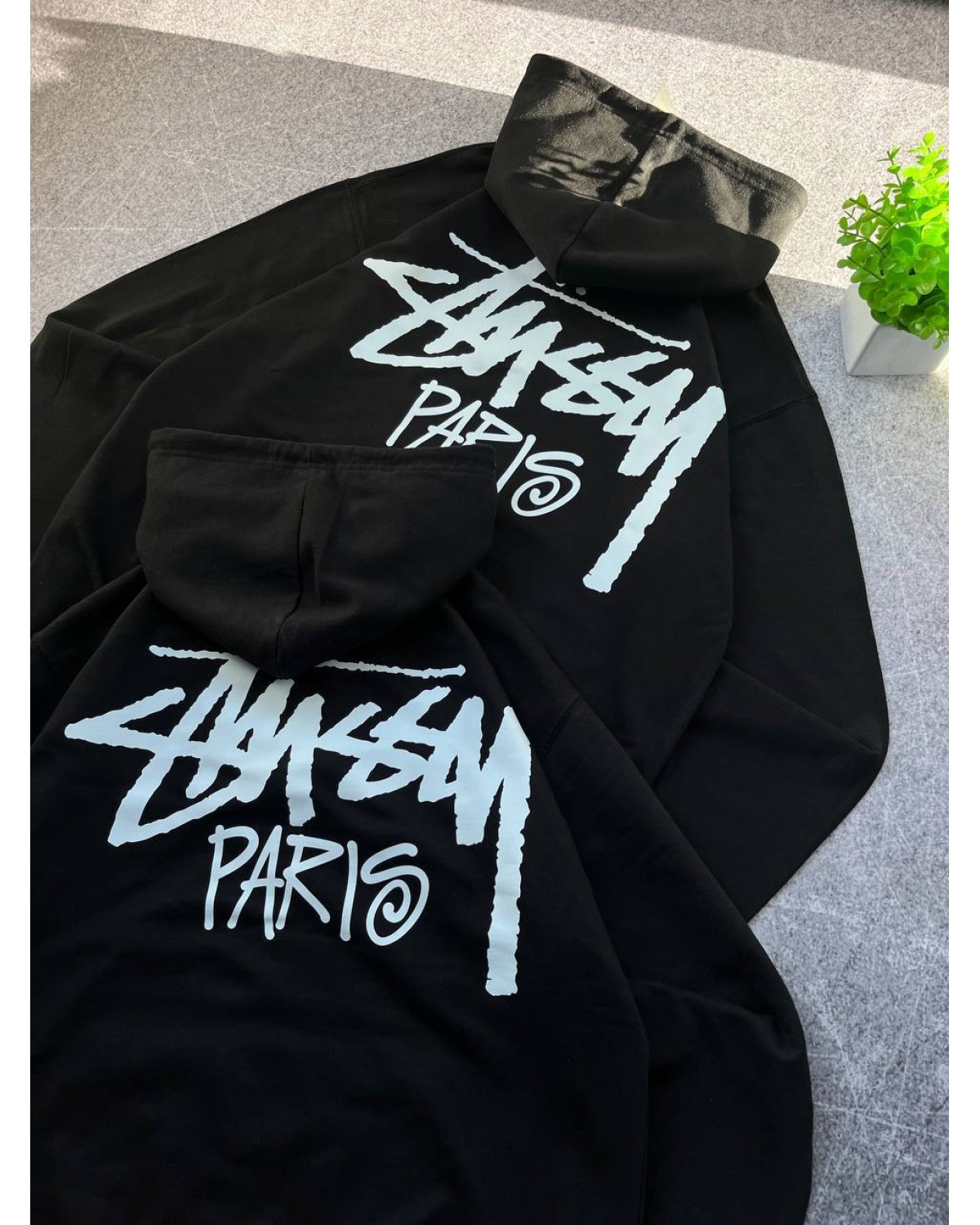 Худі Stussy чорне