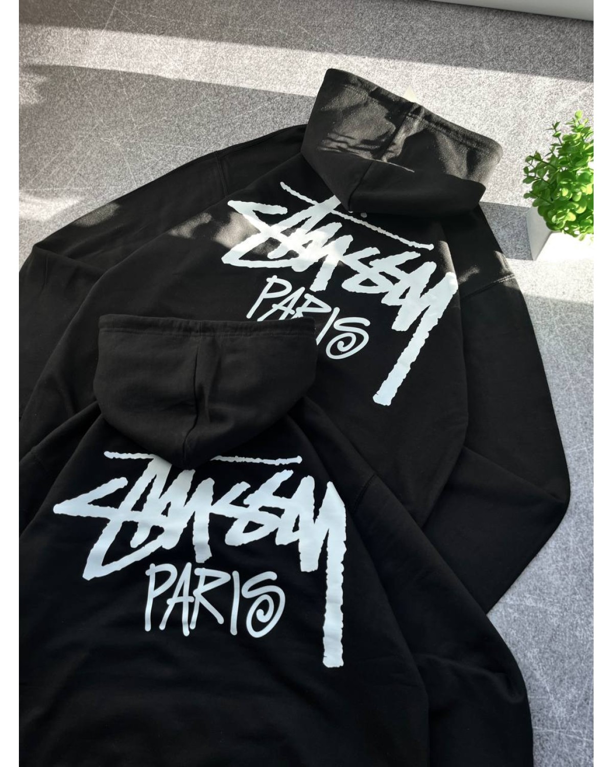 Худі Stussy чорне