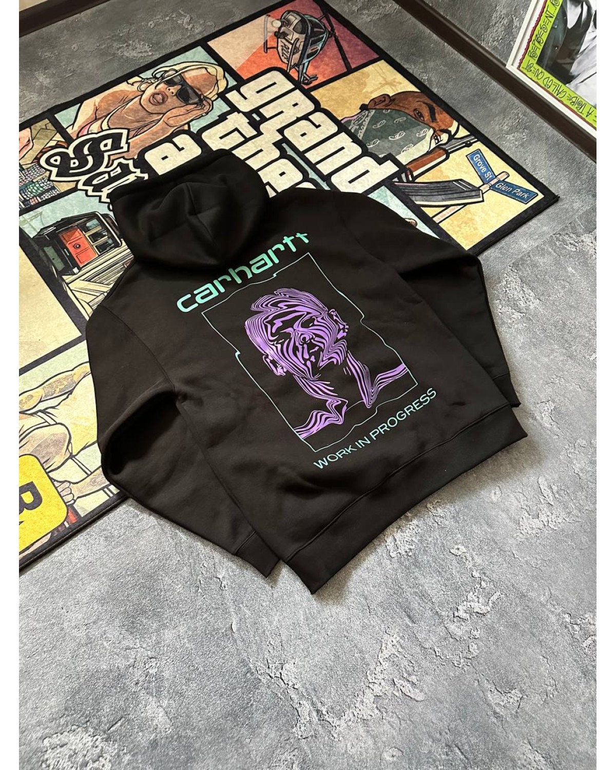 Худі Carhartt чорне