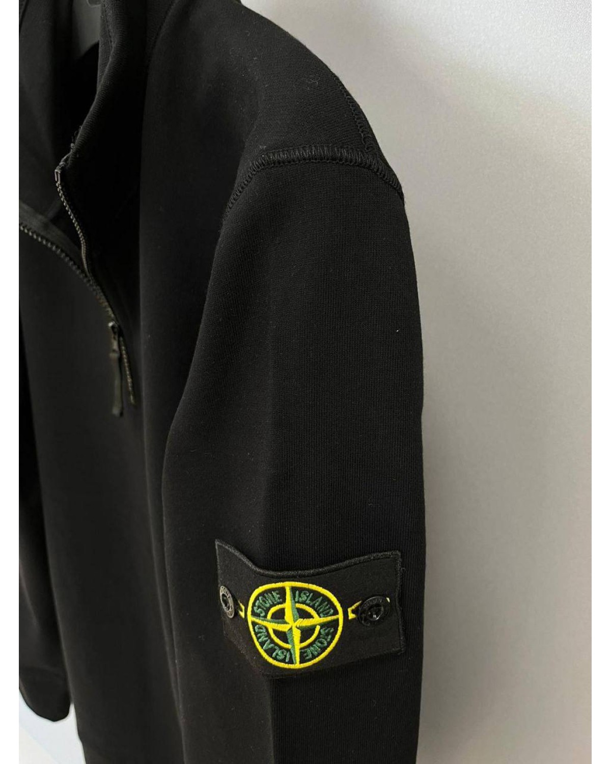 Зіп - світшот Stone Island чорний