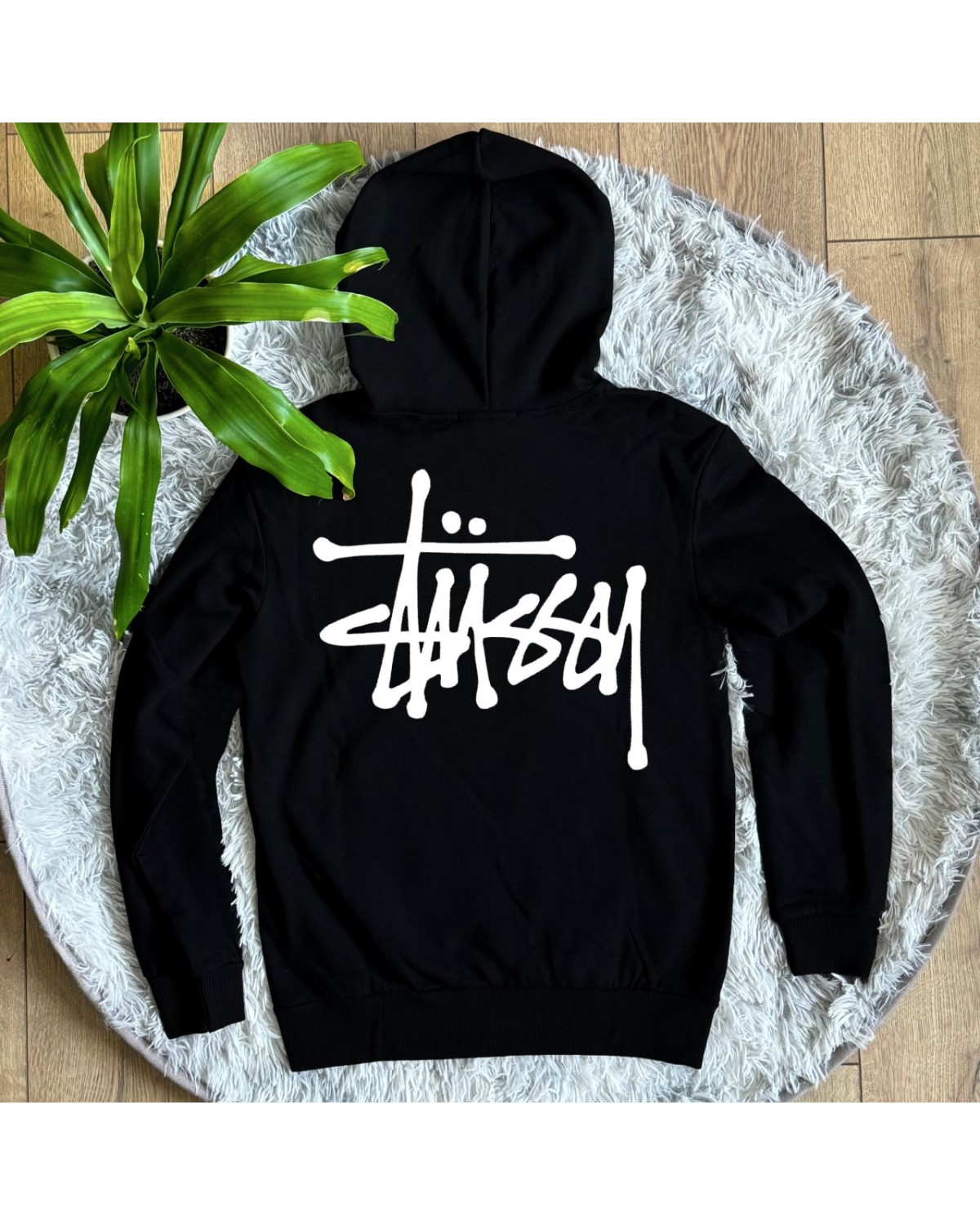 Худі Stussy Basic чорний