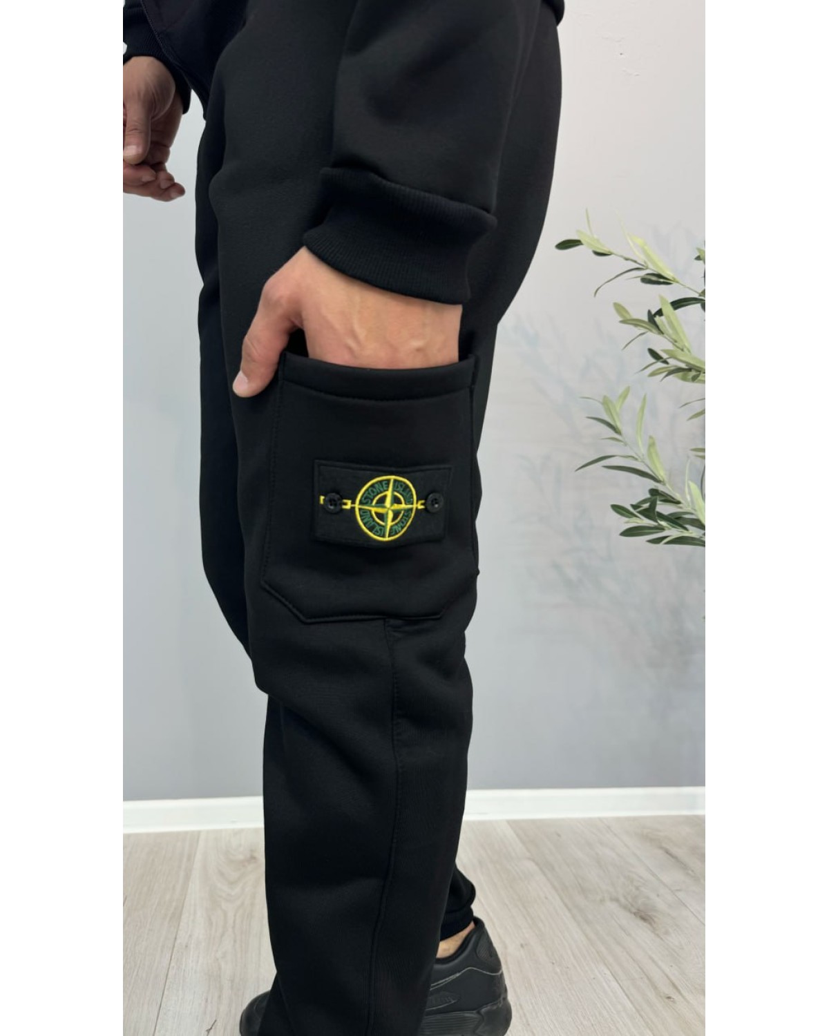 Спортивний костюм Stone Island чорний