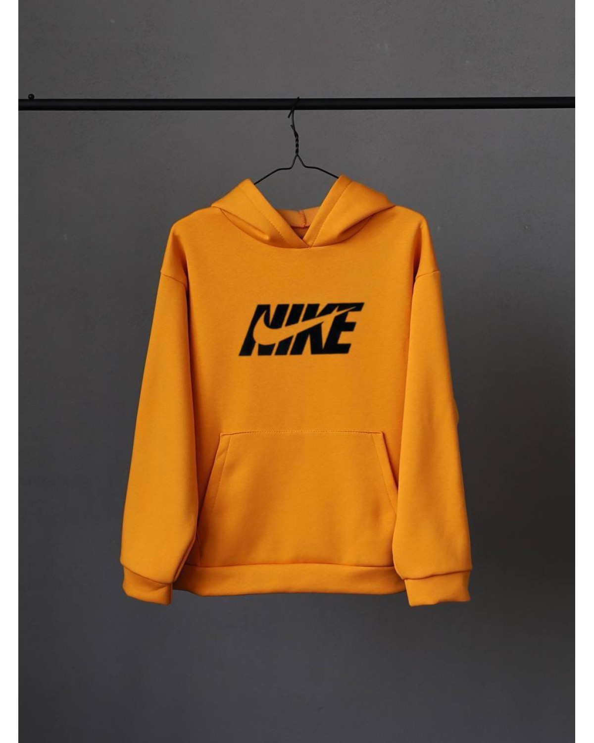 Худі Nike оверсайз жовте