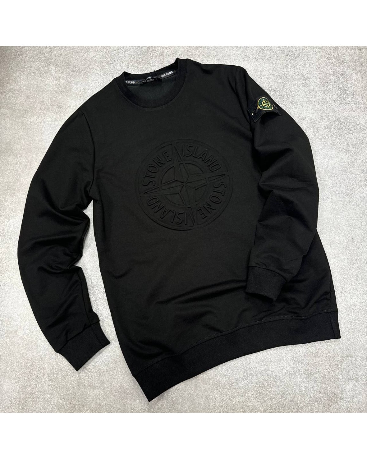 Світшот Stone Island чорний