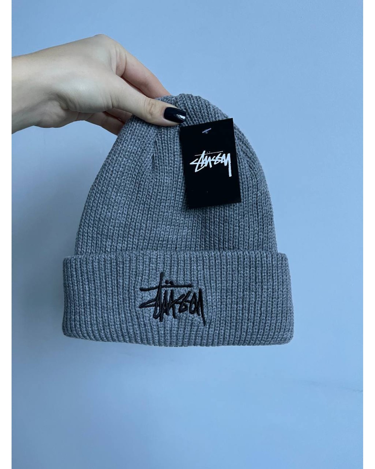 Шапка Stussy сіра