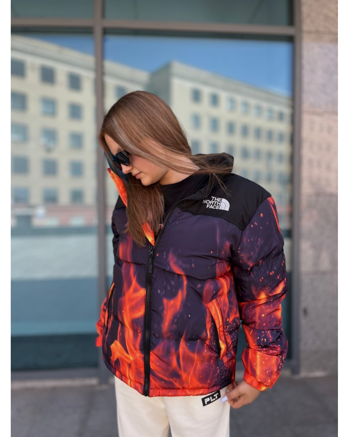 Пуховик The North Face Nuptse 700 fire