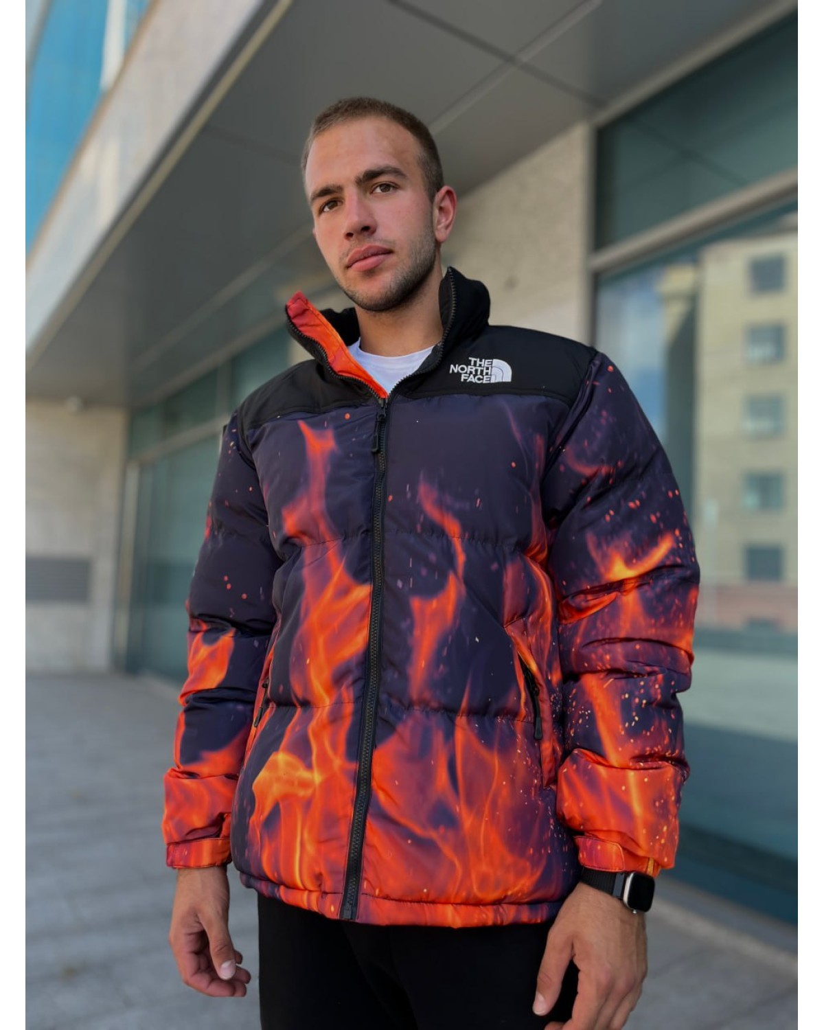 Пуховик The North Face Nuptse 700 fire