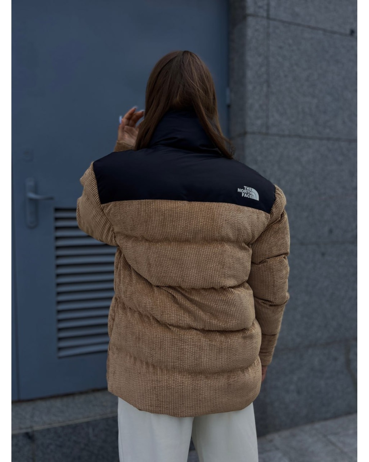 Пуховик The North Face Beige бежевий