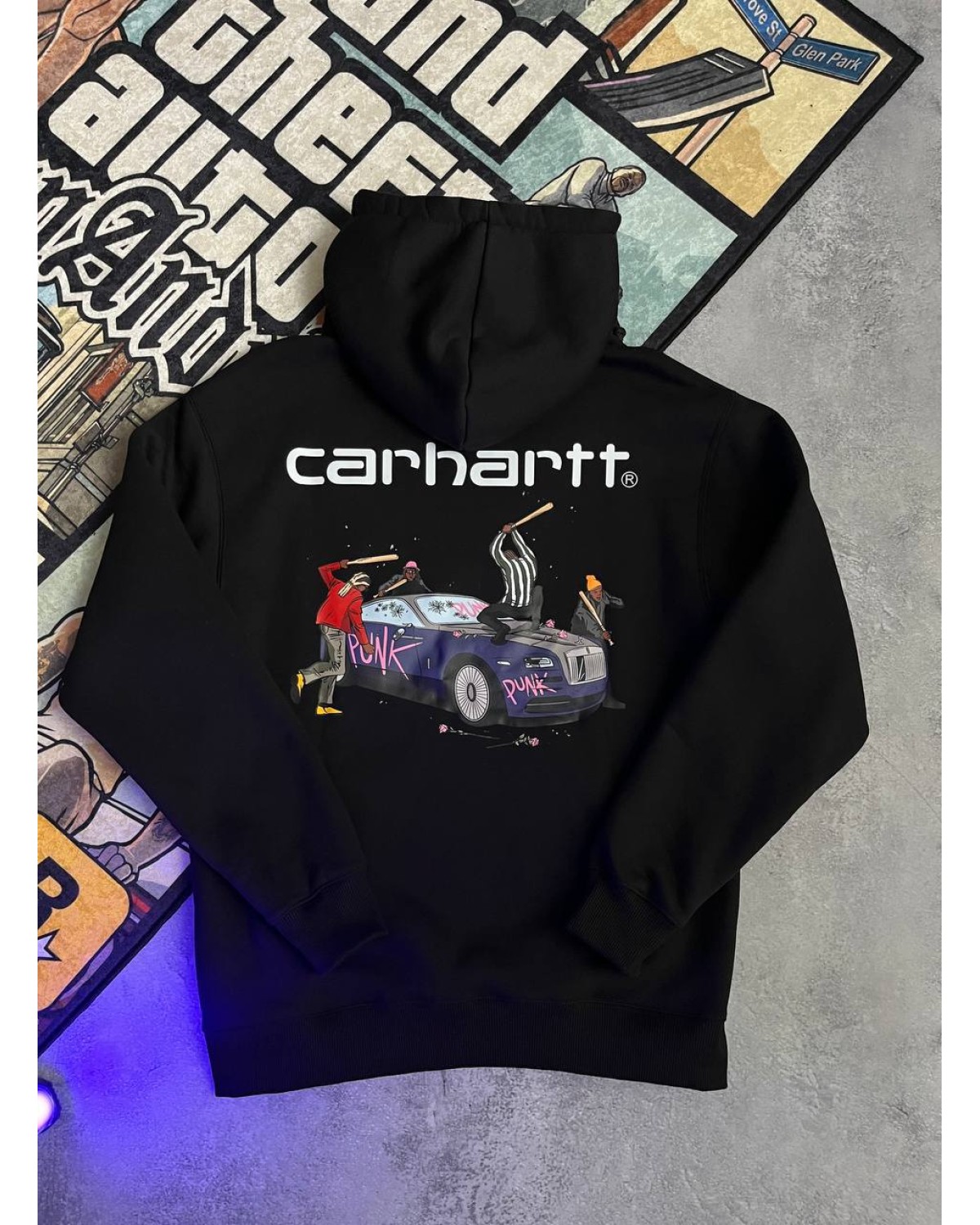 Худі Carhartt чорне