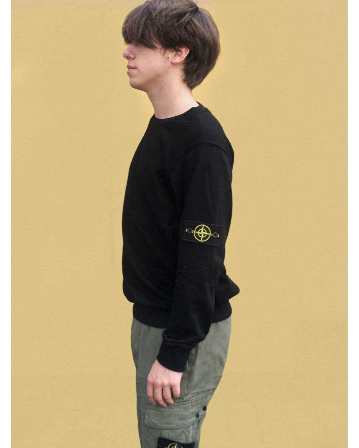 Світшот Stone Island чорний