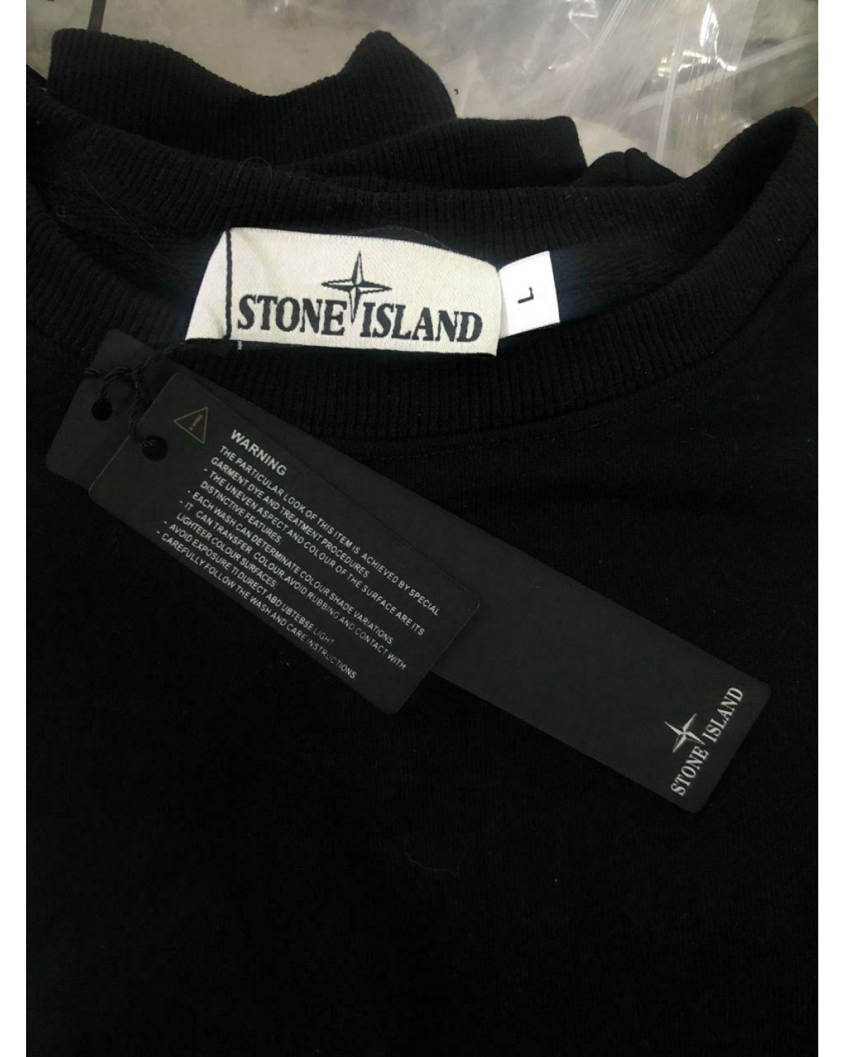 Світшот Stone Island чорний