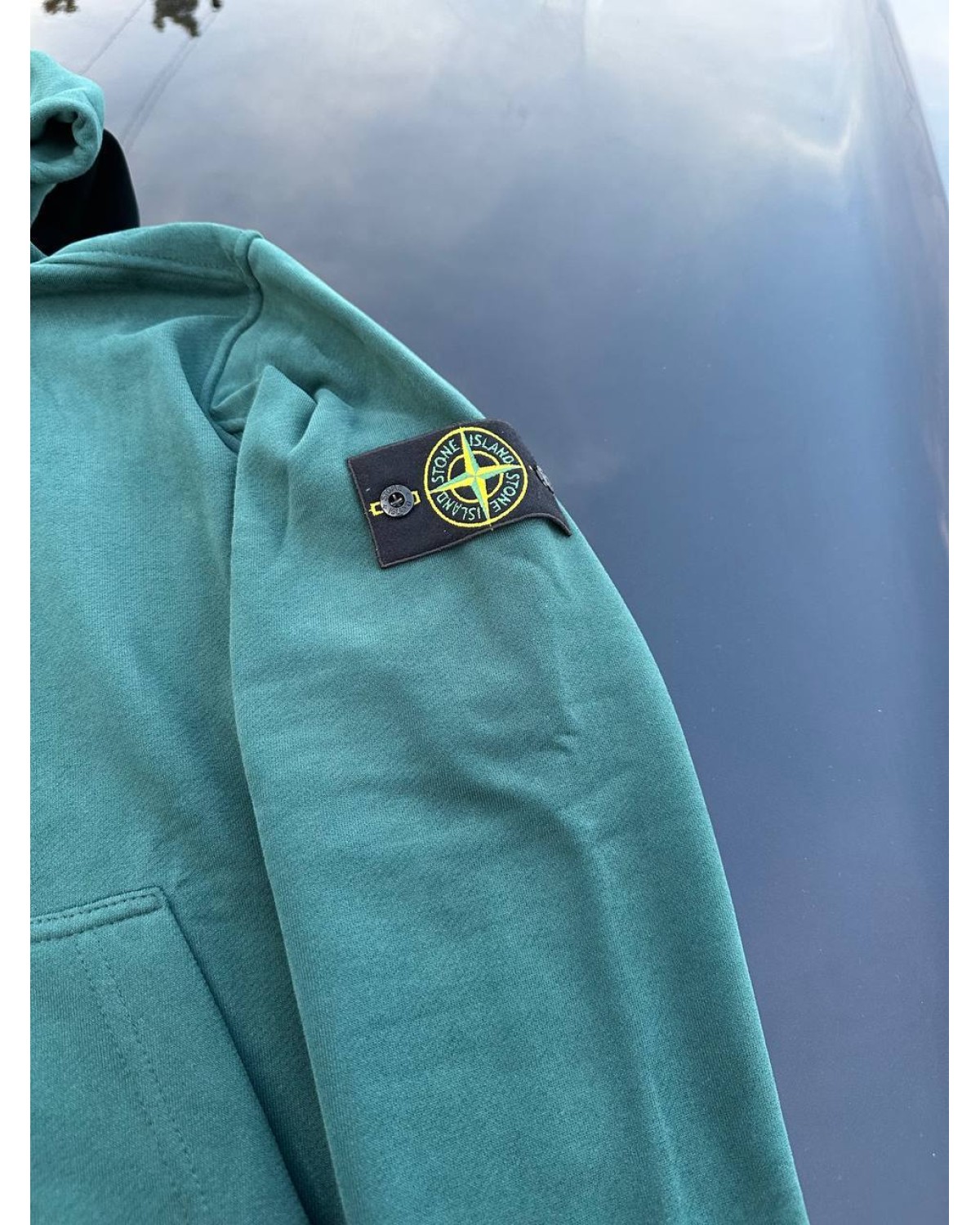 Зіп- худі Stone Island бірюзовий