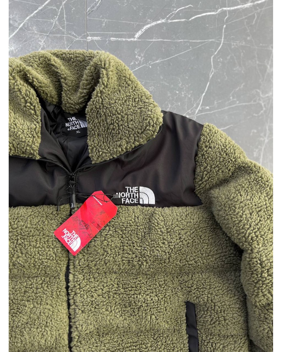 Куртка теді The North Face хакі