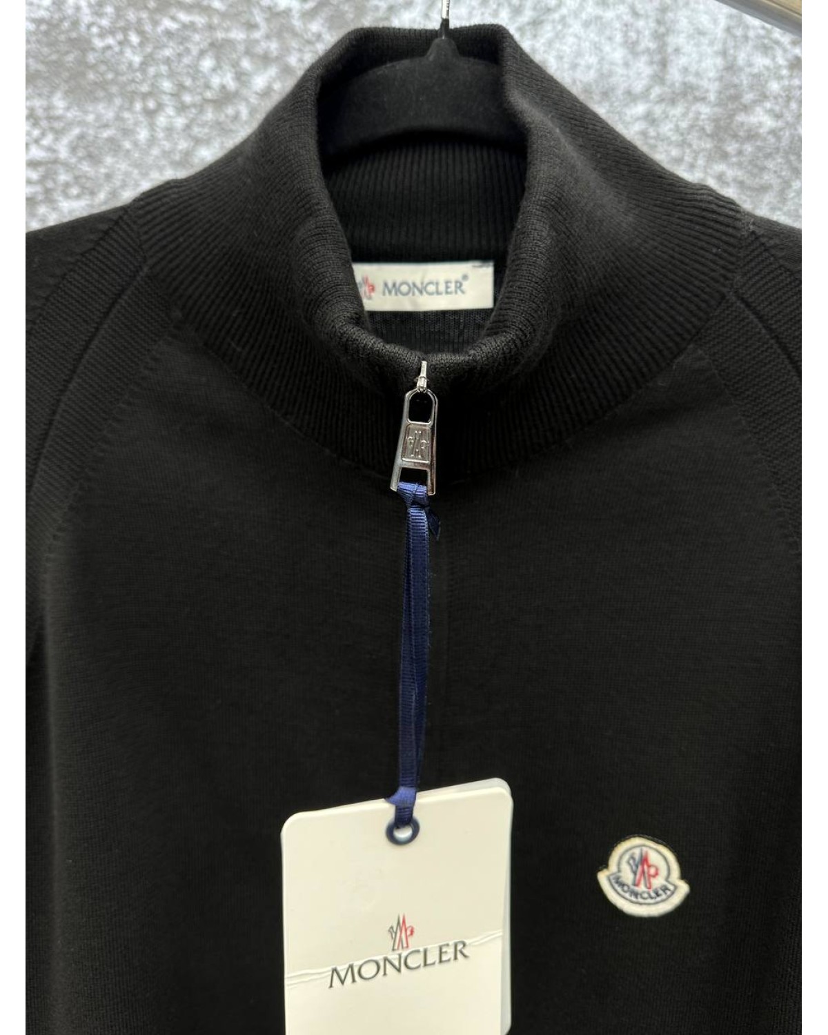 Олімпійка Moncler чорна