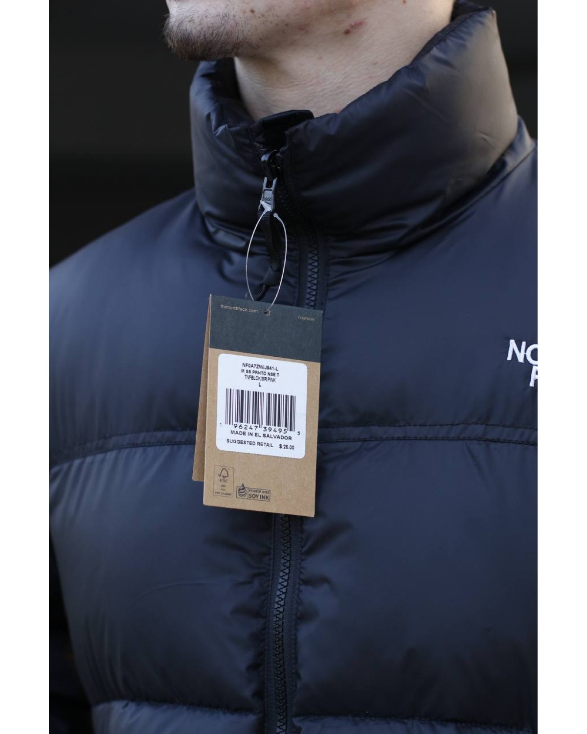 Пуховик The North Face 700 Nuptse чорний