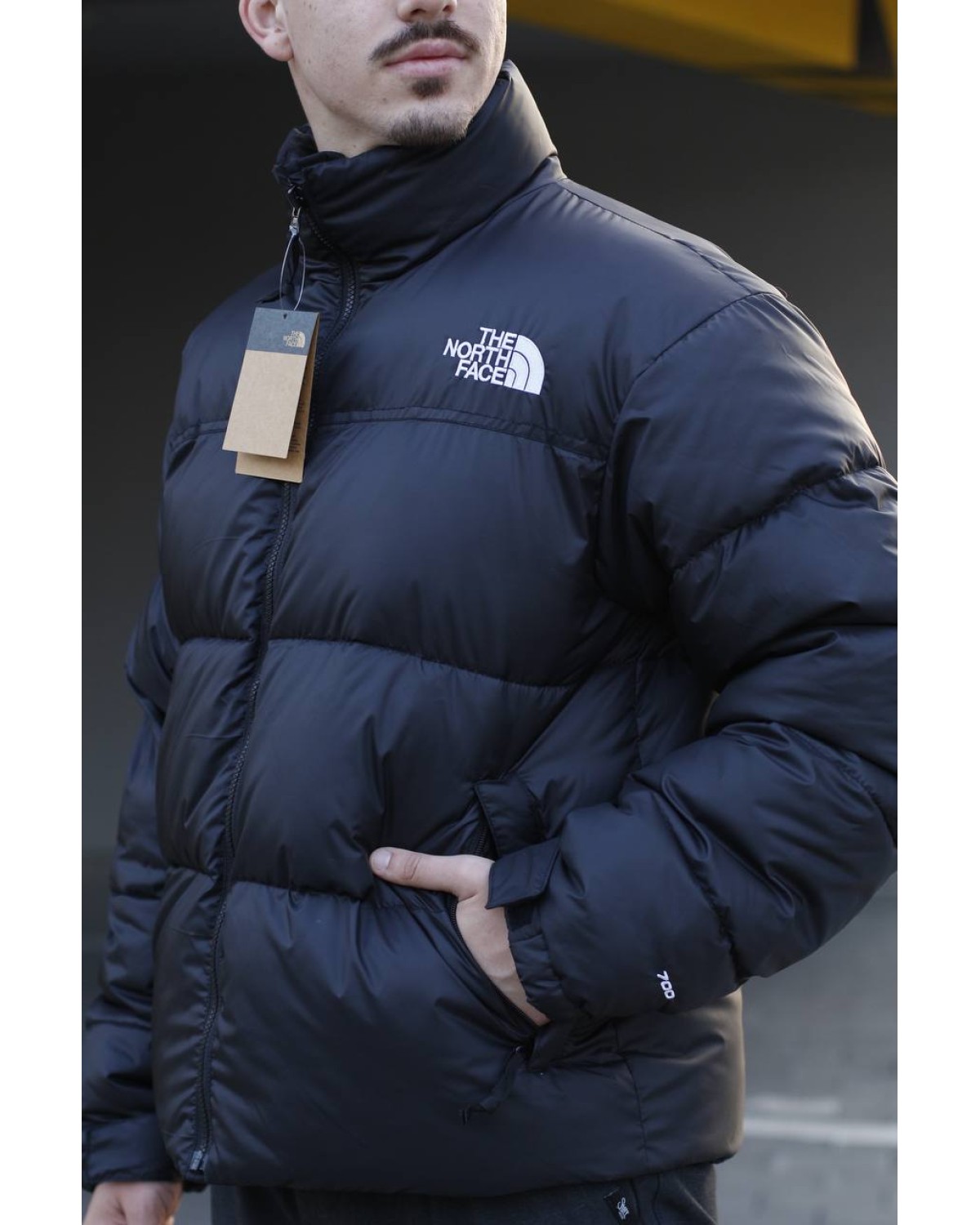 Пуховик The North Face 700 Nuptse чорний