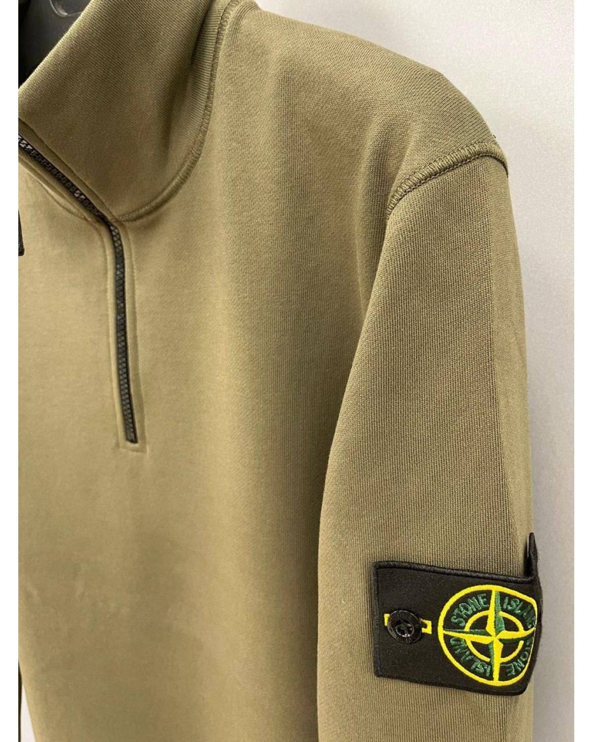 Зіп - світшот Stone Island хакі