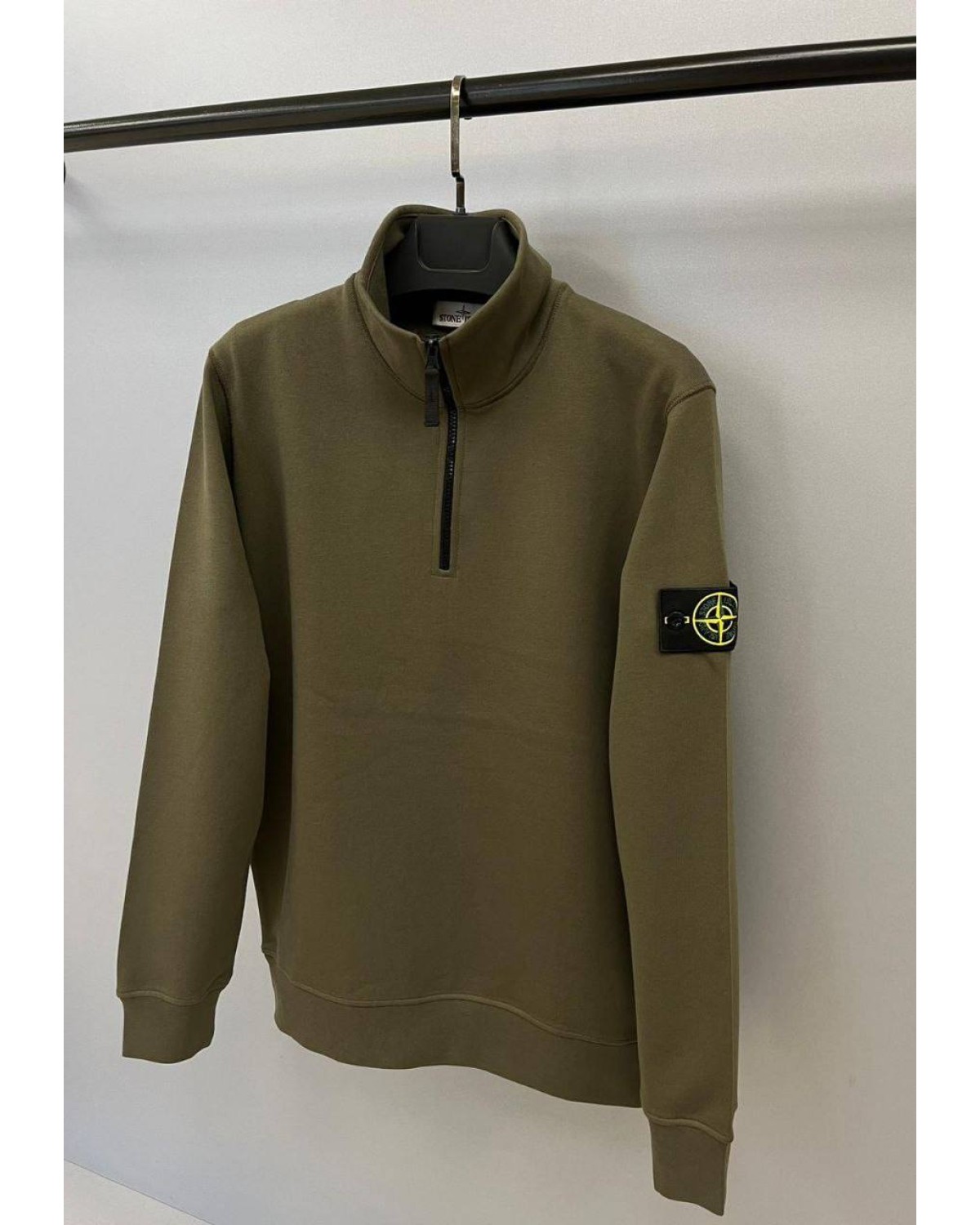 Зіп - світшот Stone Island хакі