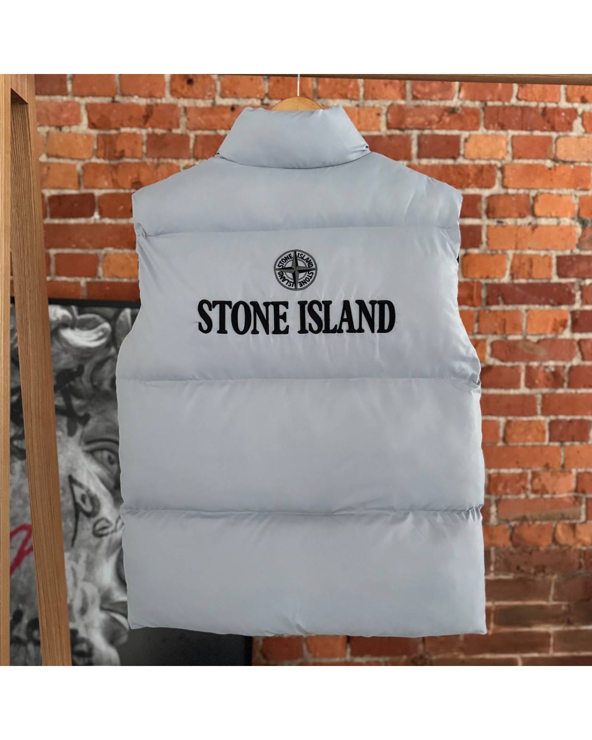 Жилетка Stone Island сіра