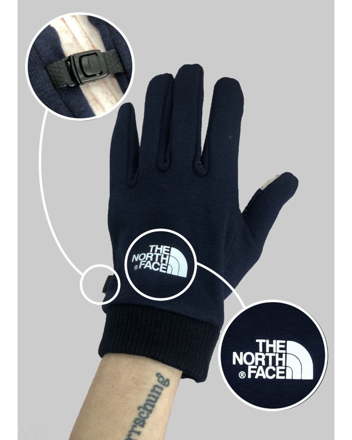 Рукавички The North Face Windwall Etip Glove сині