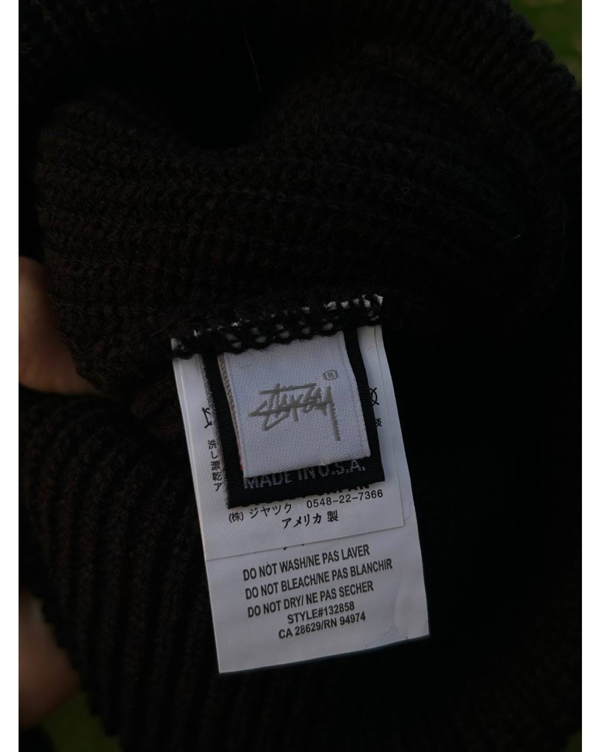 Шапка Stussy чорна