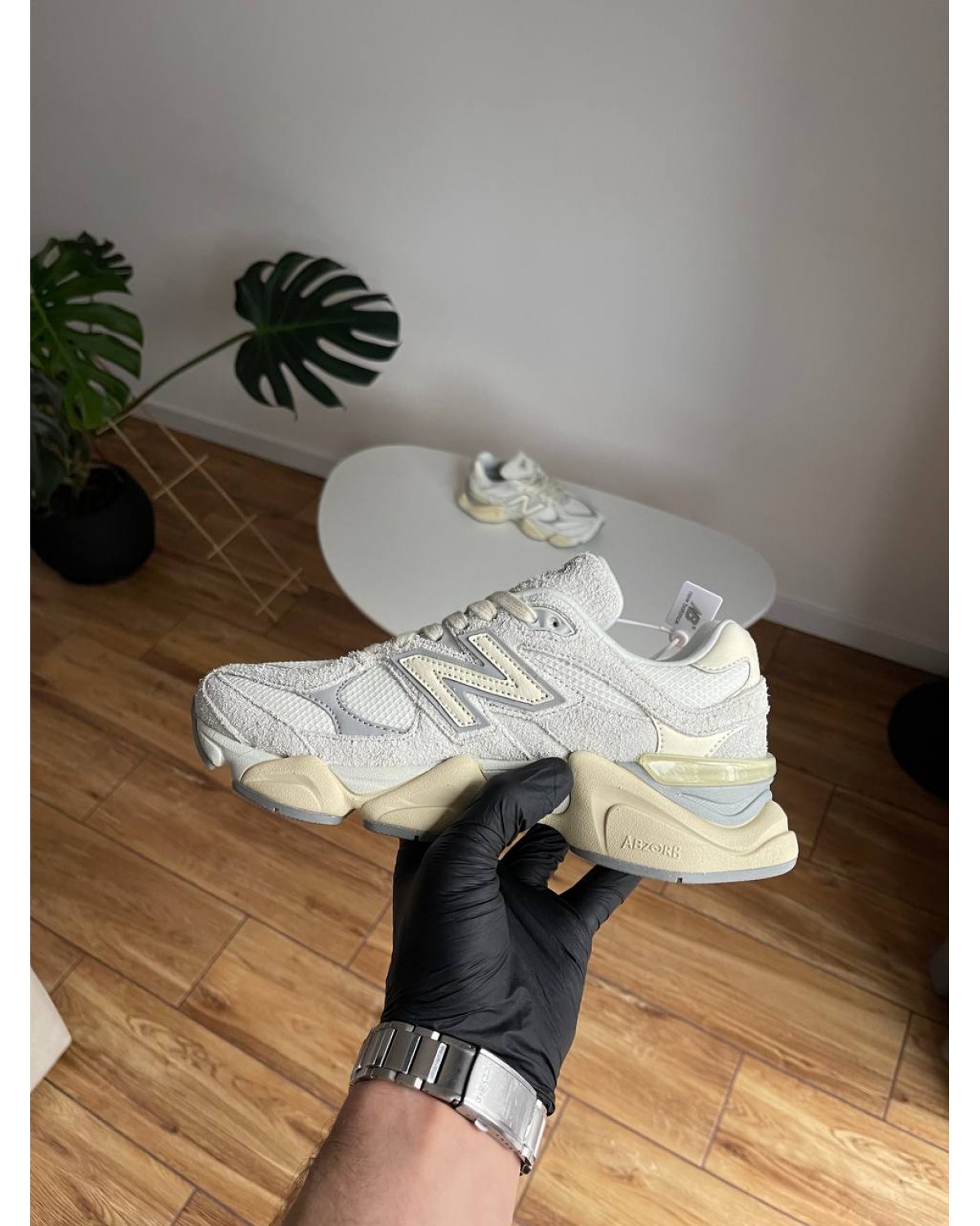 New Balance 9060 Quartz Grey Team Cream Sea Salt U9060HSA