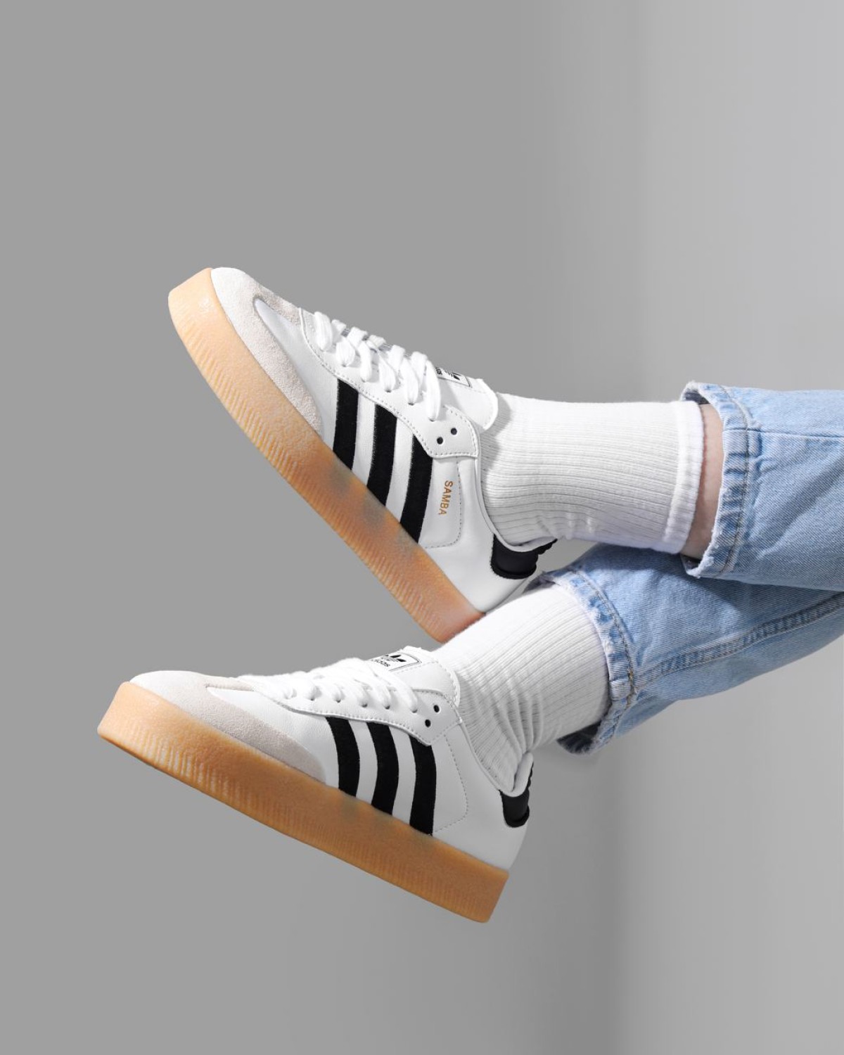 Samba Platform Black/White