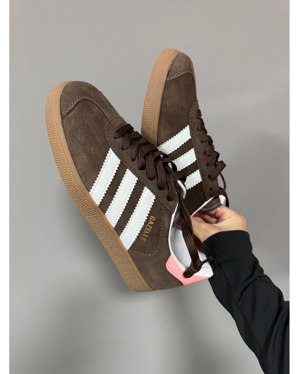 Adidas Gazelle Brown/Pink