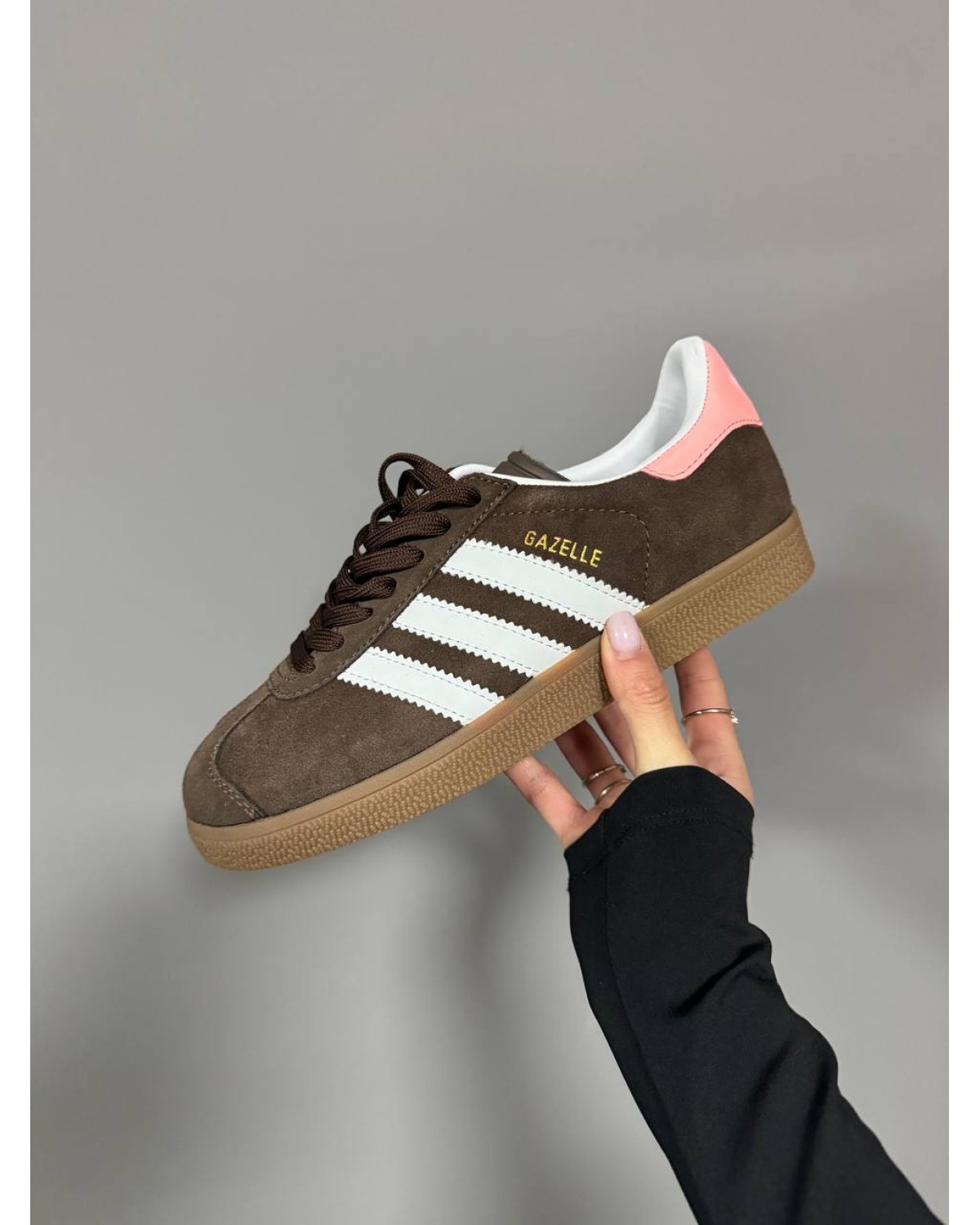 Adidas Gazelle Brown/Pink