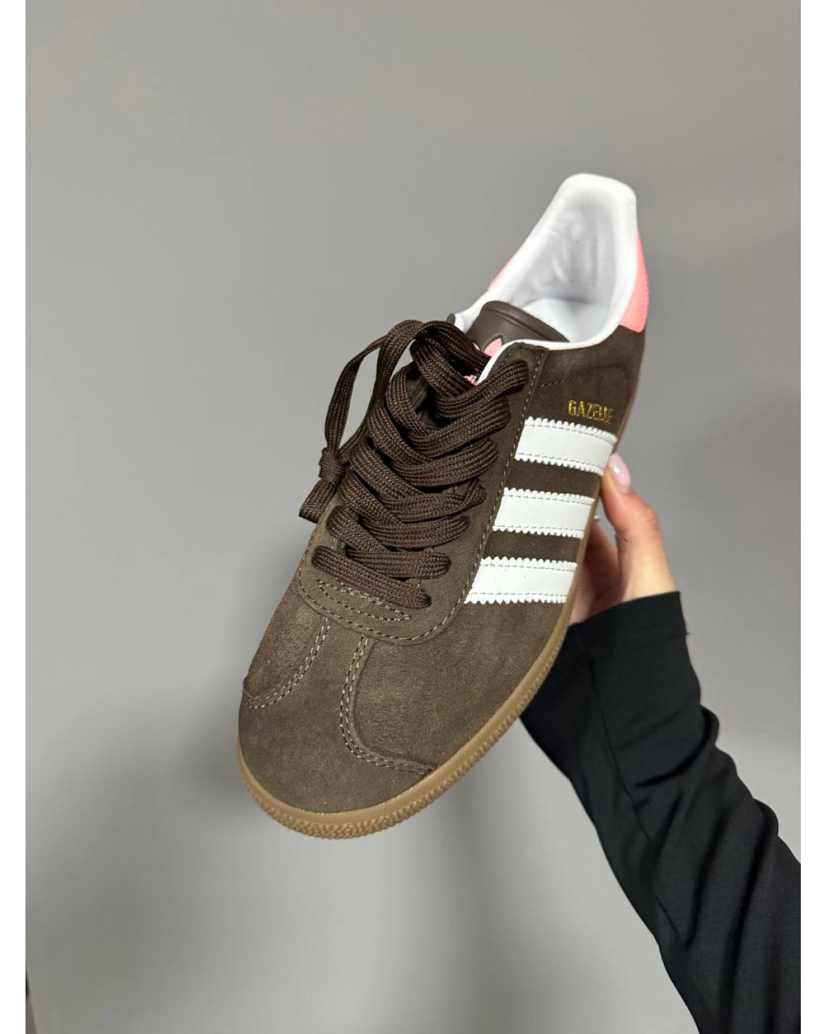 Adidas Gazelle Brown/Pink