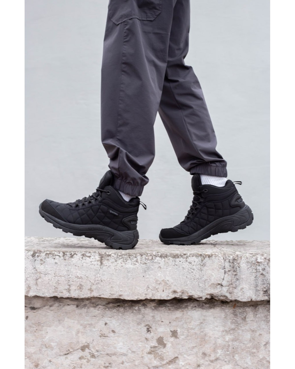 Merrell ice cap moc 2 high Fur Black