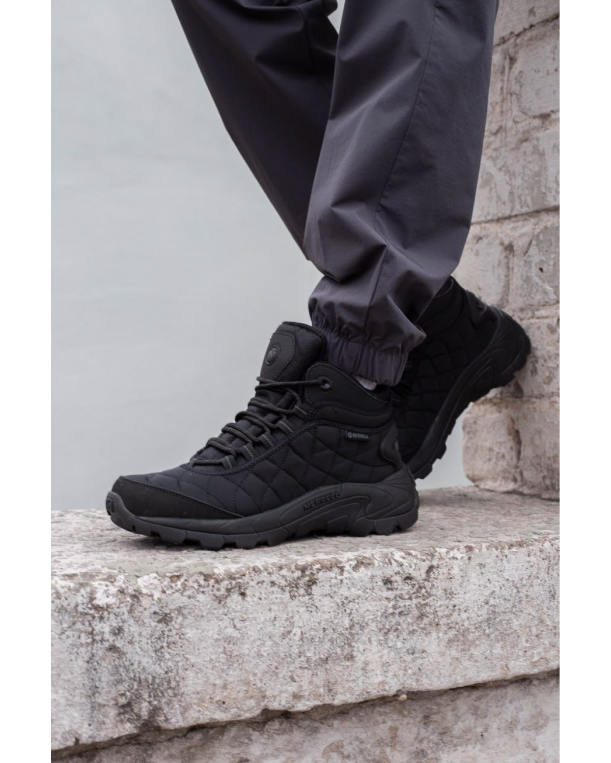 Merrell ice cap moc 2 high Fur Black